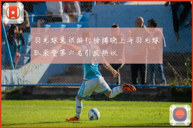 羽毛球意识排行榜揭晓上海羽毛球队荣登第六名引发热议
