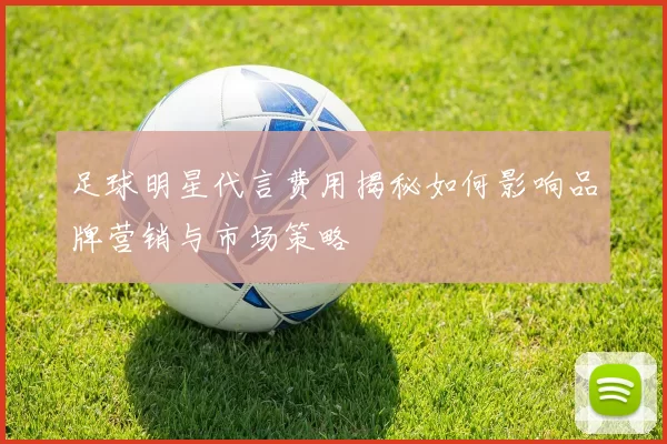 足球明星代言费用揭秘如何影响品牌营销与市场策略